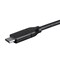 Monoprice Essentials USB Type-C to USB Type-A 2.0 Cable - 480Mbps_ 3A_ 26AWG_ Bl 27930 - alternate 2
